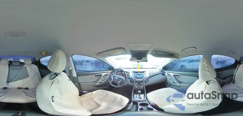 2013 Hyundai Elantra Gls z USA, uszkodzony, nr VIN 5NPDH4AE0DH192041